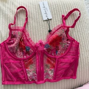NWT For Love and Lemons bustier